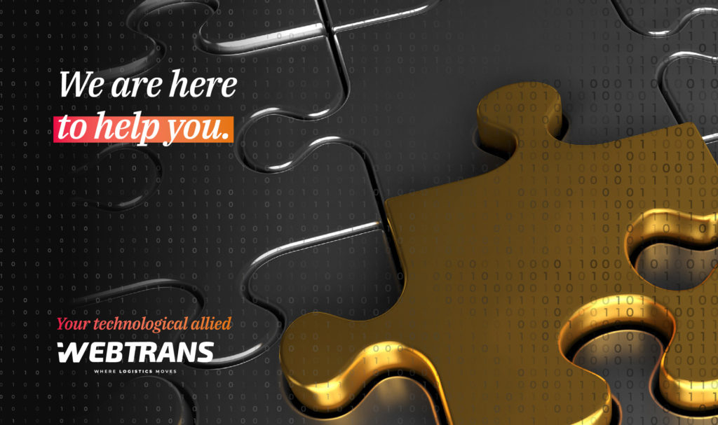 At Webtrans we are committed to the recovery of the logistics sector and we are committed to you